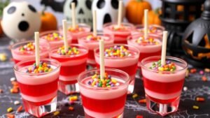 Haunted Candy Apple Jello