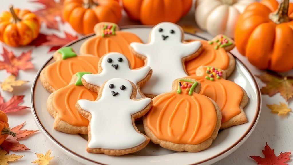 Pumpkin Spice Cut-Out Cookies