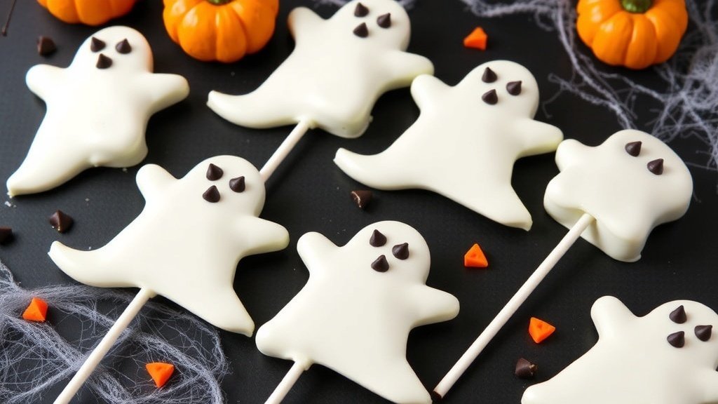 Ghostly Oreo Cake Pops
