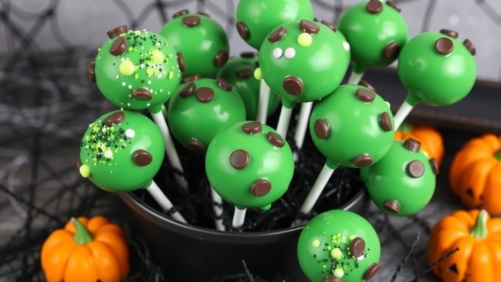 Witch’s Cauldron Bubble Cake Pops
