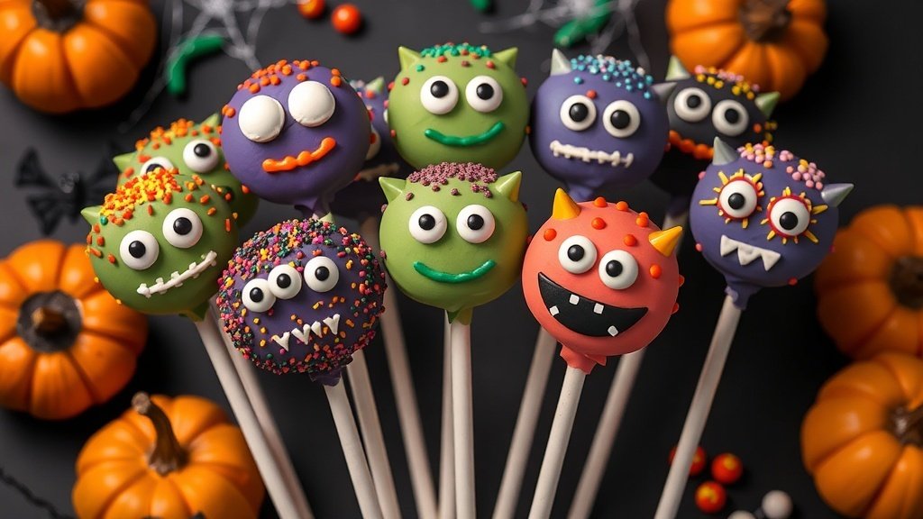 Monster Mash Cake Pops