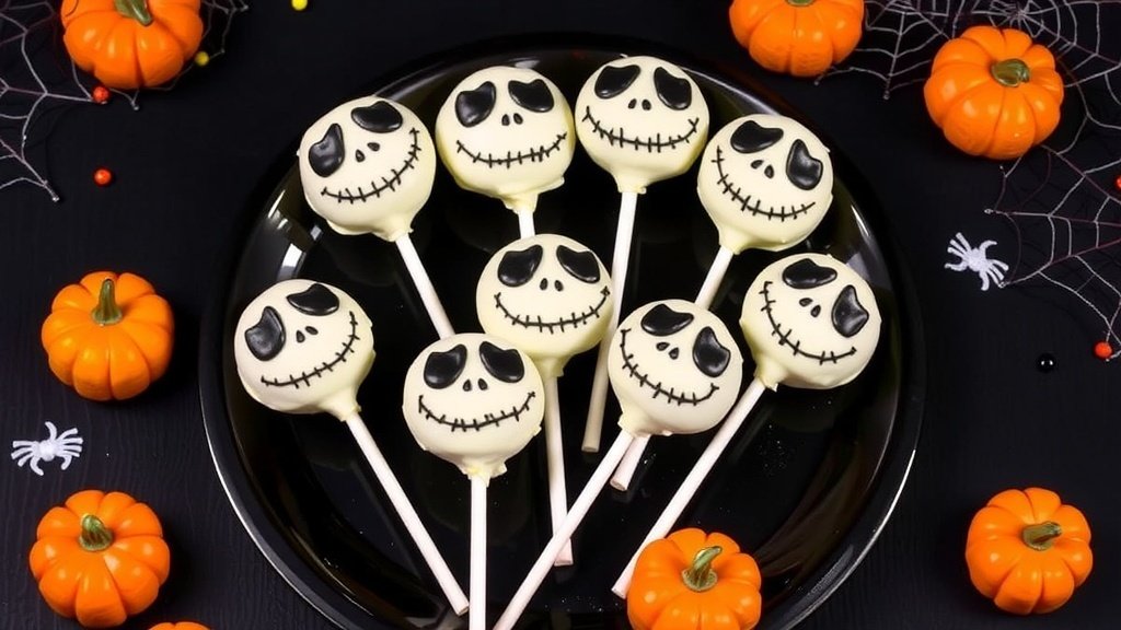 Jack Skellington Cake Pops