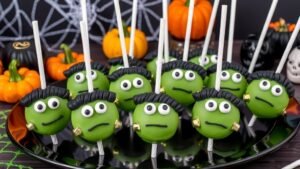 Frankenstein’s Lab Cake Pops