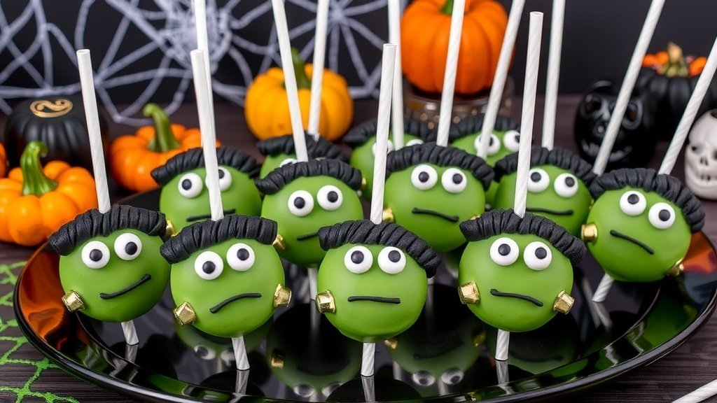 Frankenstein’s Lab Cake Pops