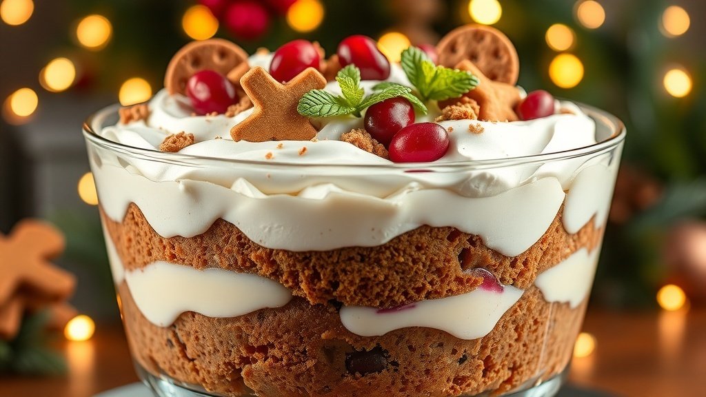 Gingerbread Trifle