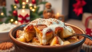 Cinnamon Roll Bread Pudding