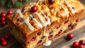 Cranberry Orange Pound Cake