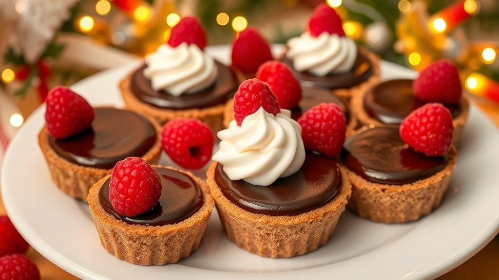 Chocolate Hazelnut Tarts