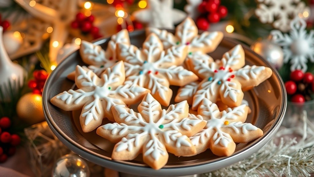 Snowflake Sugar Cookies