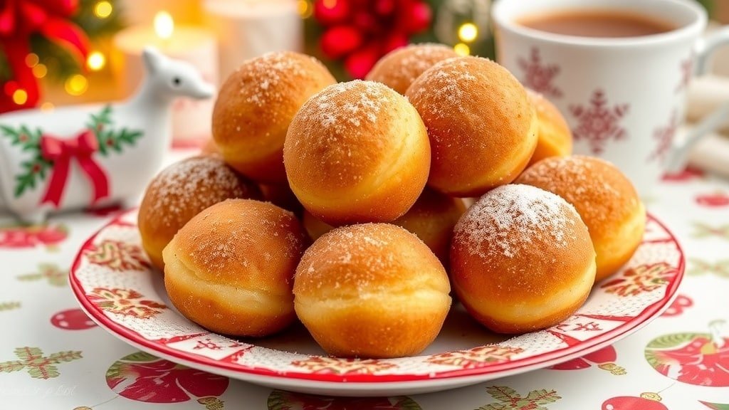 Cinnamon Sugar Donut Holes