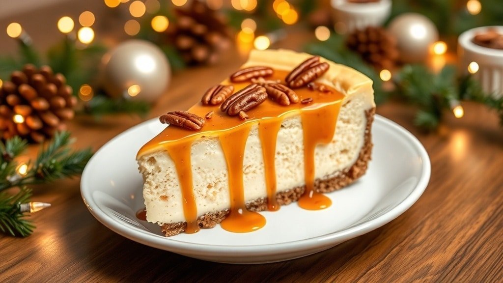 Caramel Pecan Cheesecake
