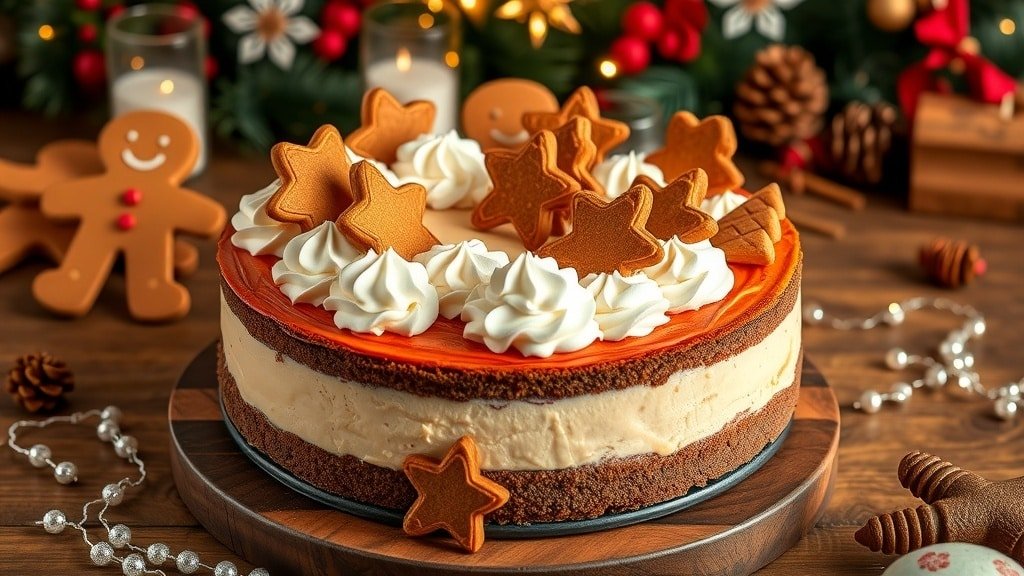 Gingerbread Cheesecake
