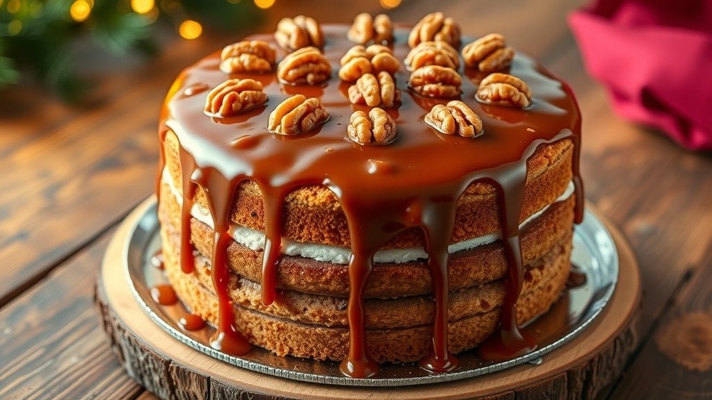 Maple Walnut Cake