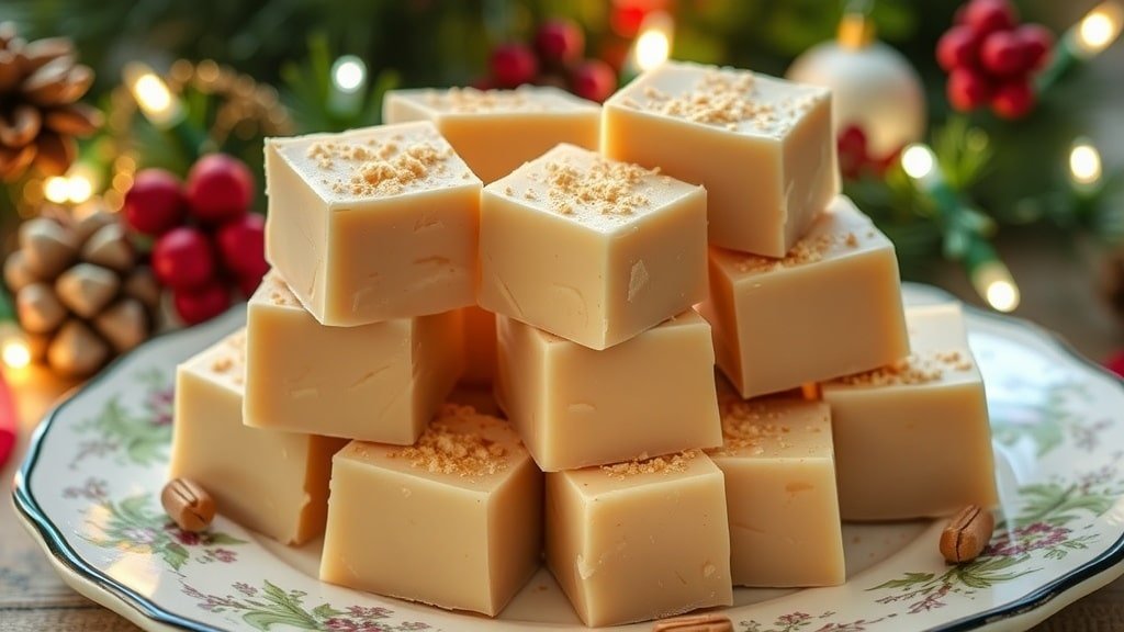 Eggnog Fudge