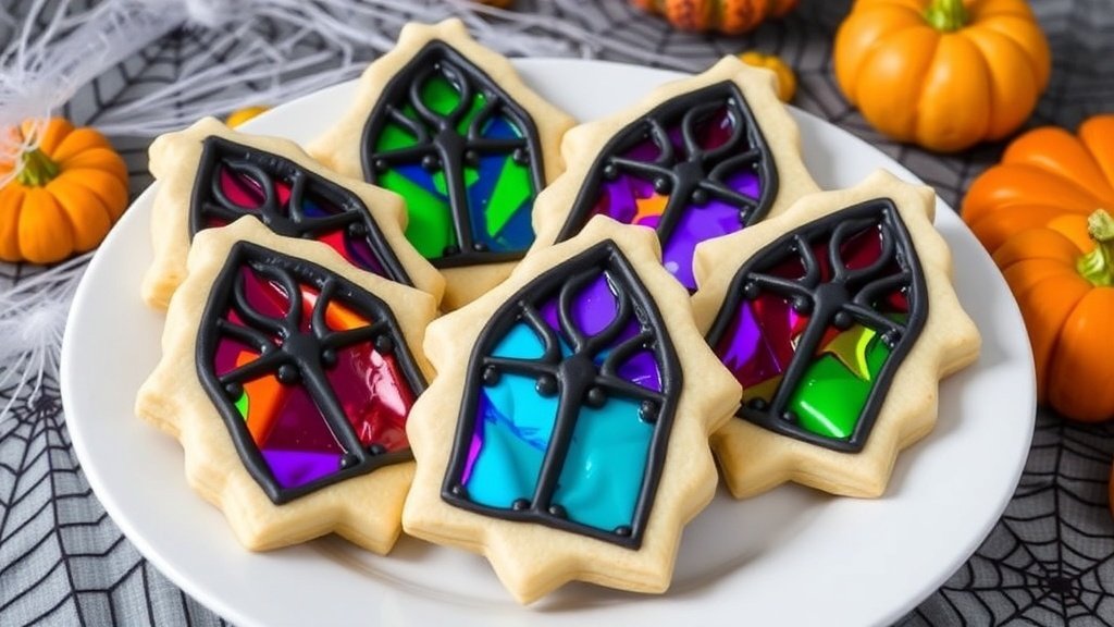 Haunted Mansion Window Cookies