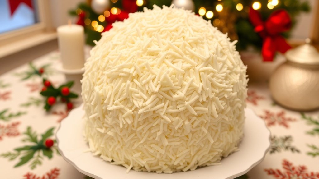 Coconut Snowball Cake