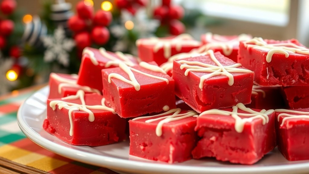 Red Velvet Fudge