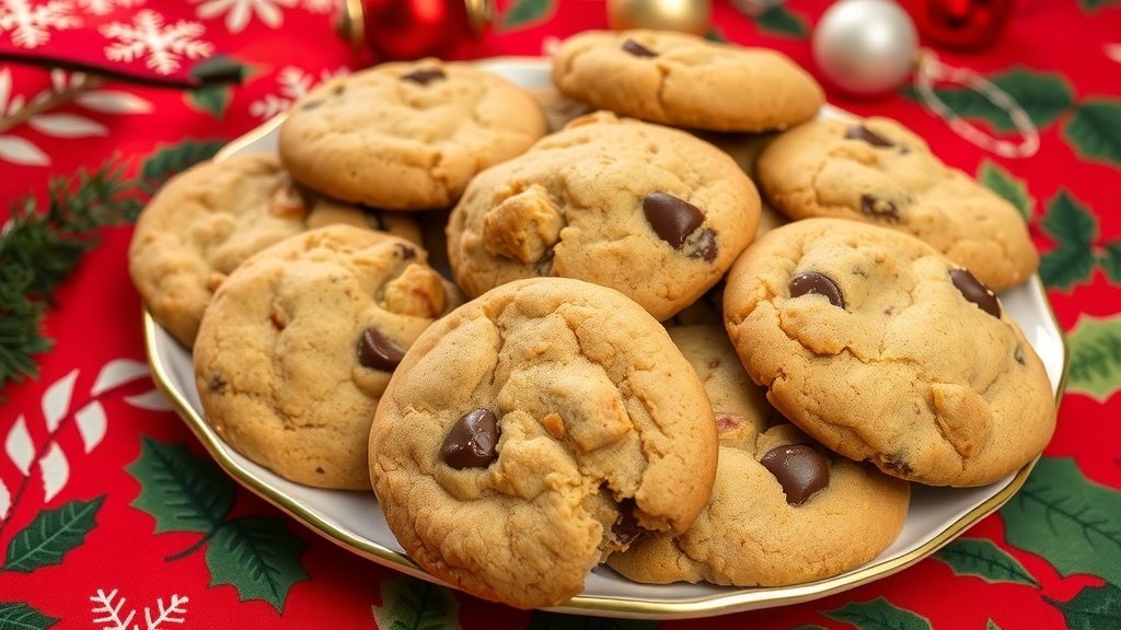 Brown Sugar Toffee Cookies