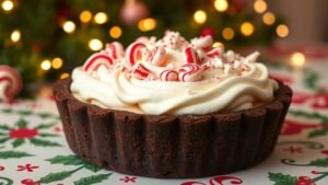 Peppermint Cream Pie