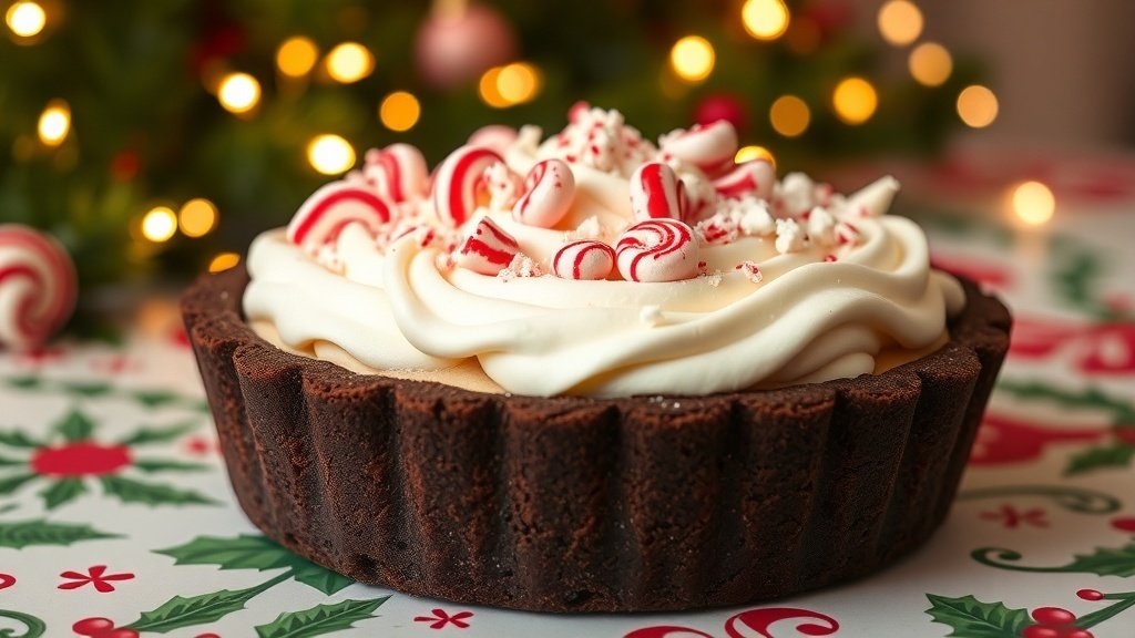 Peppermint Cream Pie
