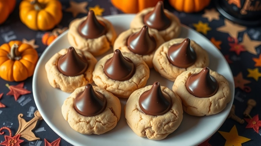 Witch Hat Peanut Butter Cookies