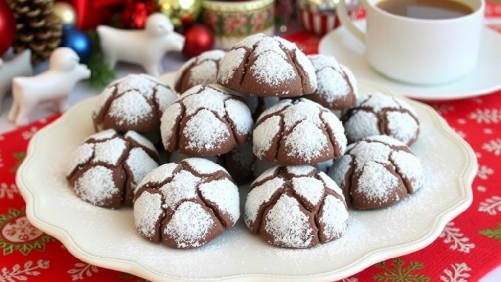 Chocolate Espresso Snowcaps