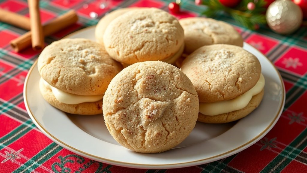 Snickerdoodle Sandwich Cookies