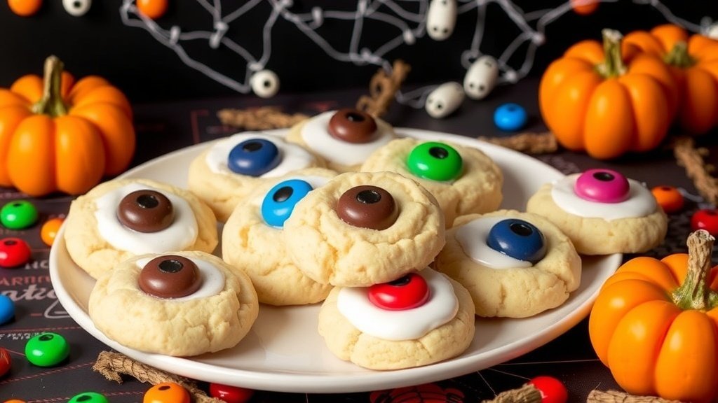 Eyeball Monster Cookies