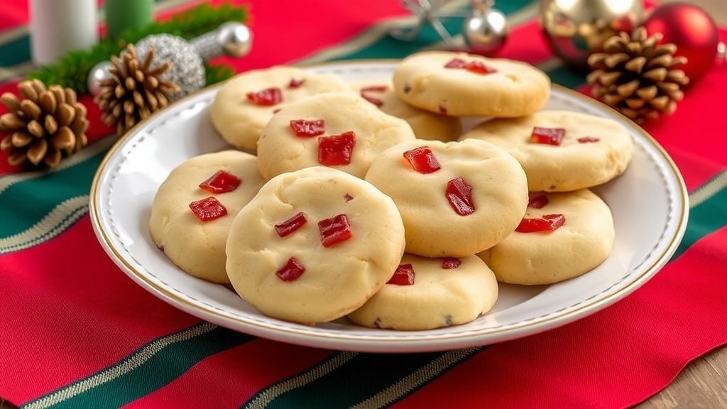 Maple Bacon Shortbread Cookies