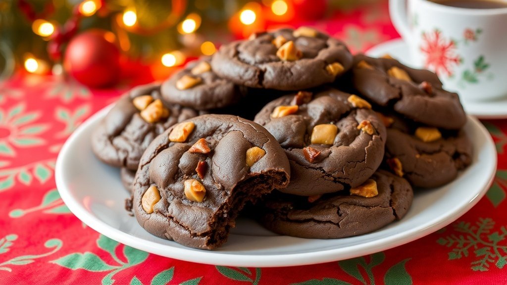 Mocha Toffee Crunch Cookies