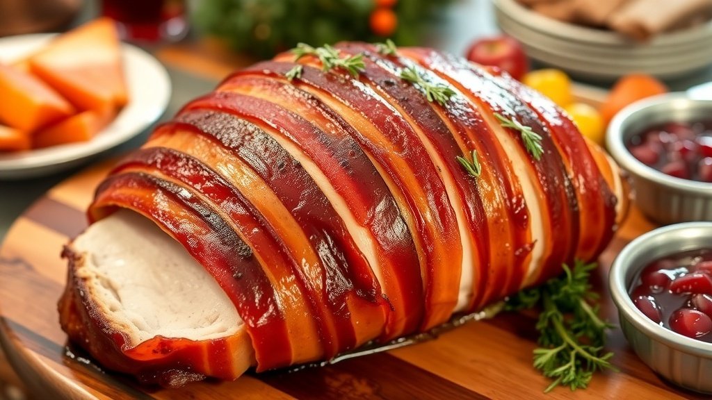 Bacon-Wrapped Turkey Breast
