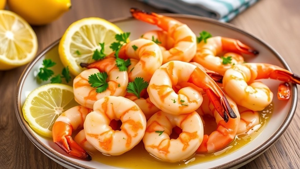 Garlic Butter Roast Shrimp
