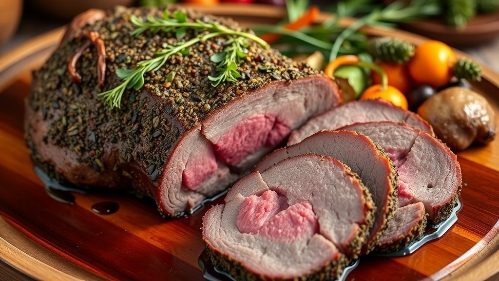 Herb-Crusted Beef Tenderloin