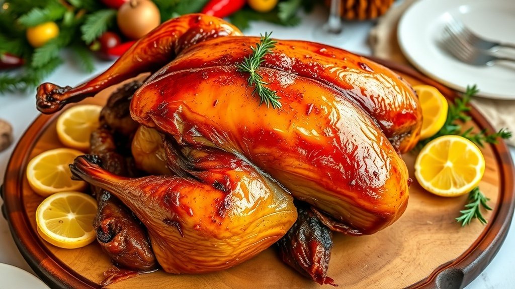 Lemon Thyme Roast Duck