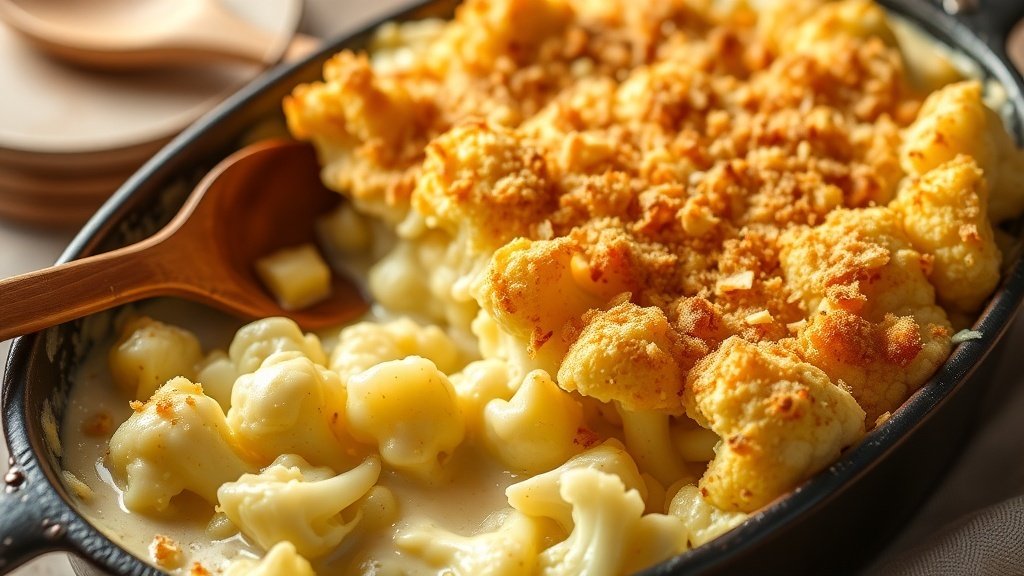 Cauliflower Au Gratin