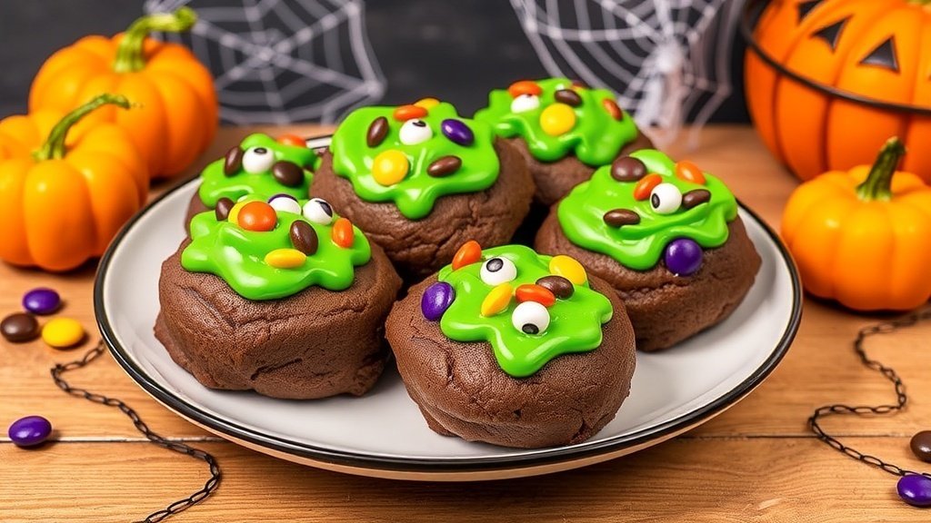 Cauldron Bubble Cookies