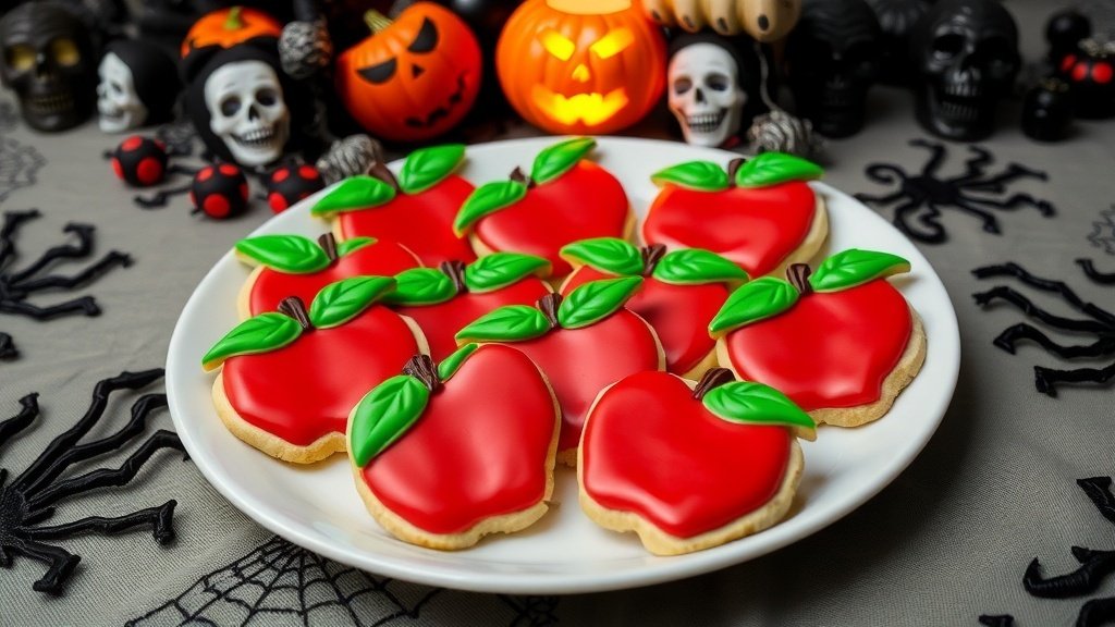 Poison Apple Sugar Cookies
