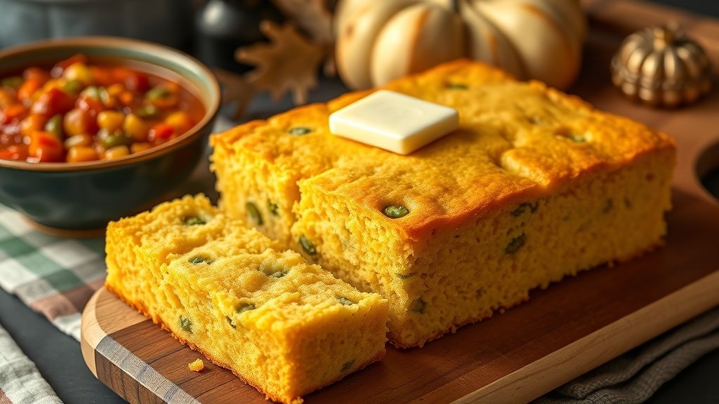 Jalapeño Cheddar Cornbread