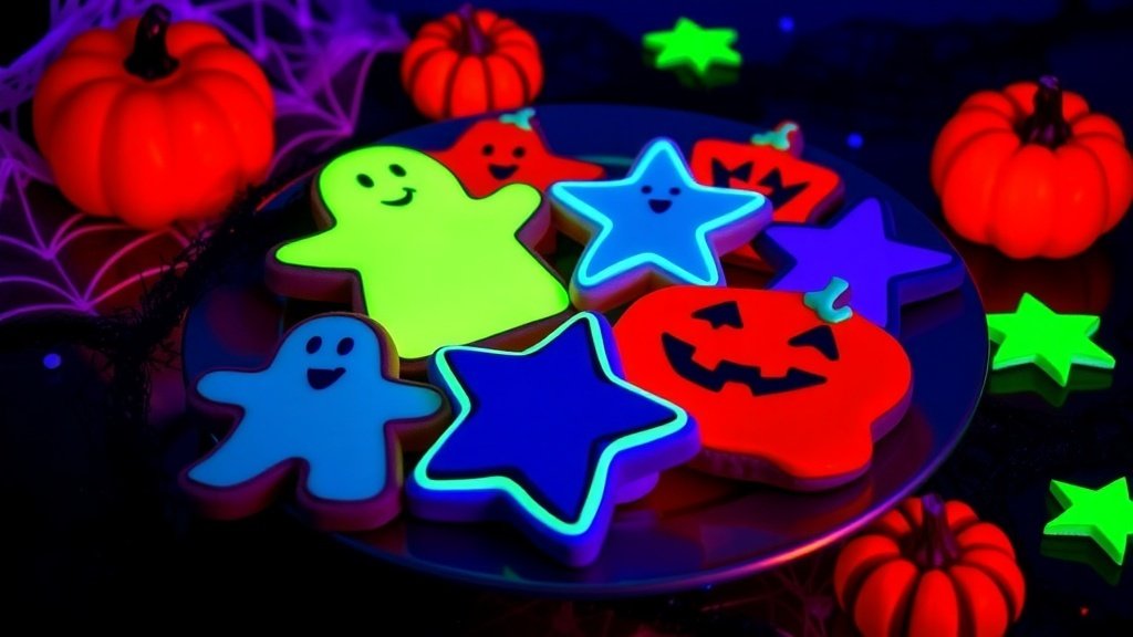 Glow-in-the-Dark Sugar Cookies