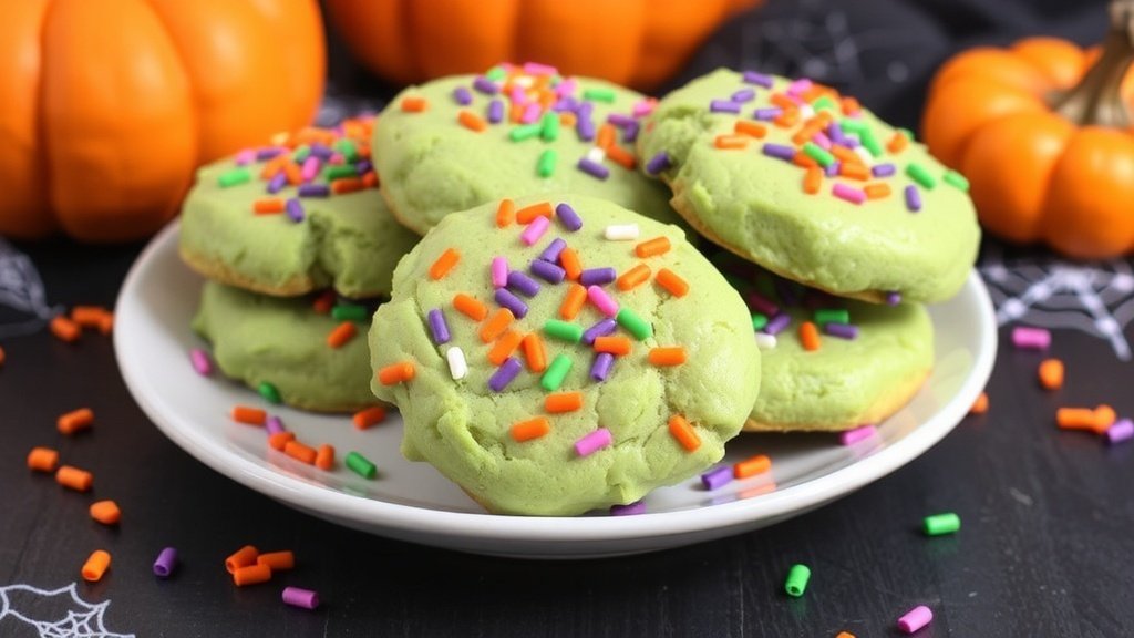 Monster Mash Sprinkle Cookies