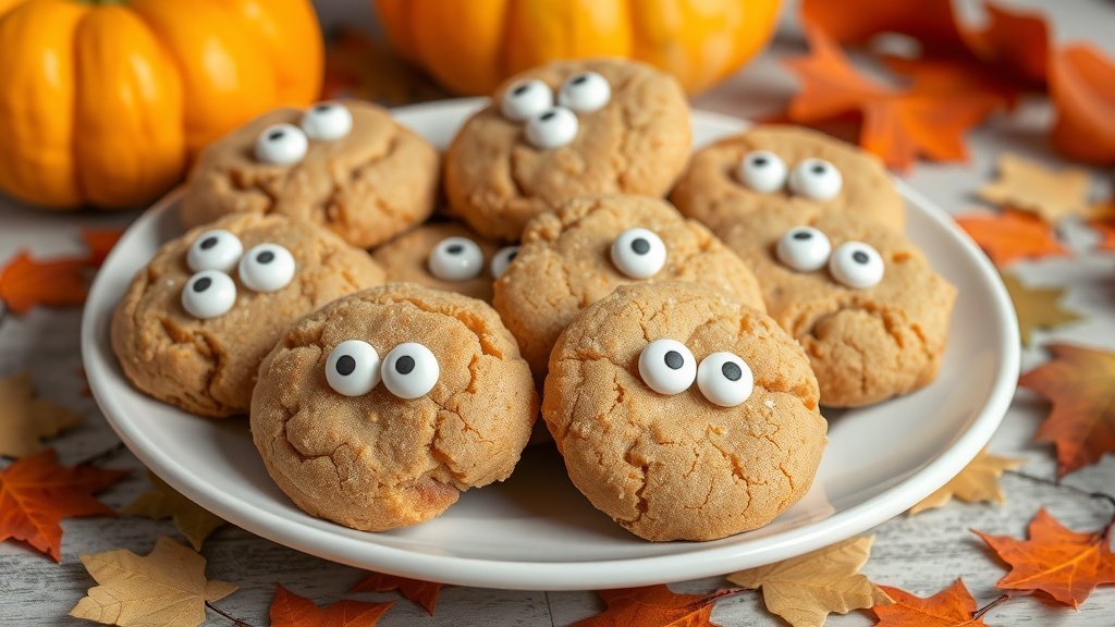 Pumpkin Spice Snickerdoodle Monsters