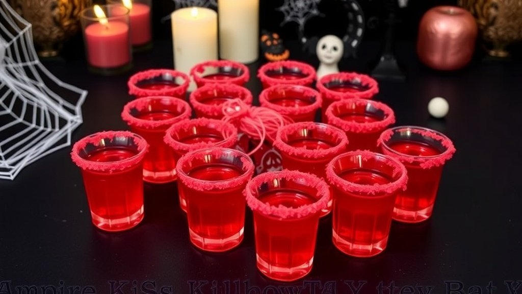 Vampire’s Kiss Cherry Shots