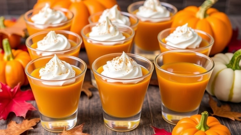 Spiked Pumpkin Spice Jello