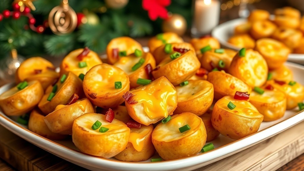 Cheddar Bacon Potato Bites