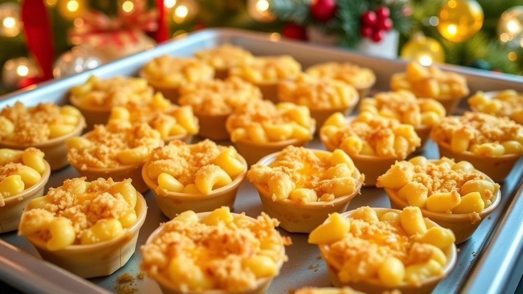 Mini Mac and Cheese Cups