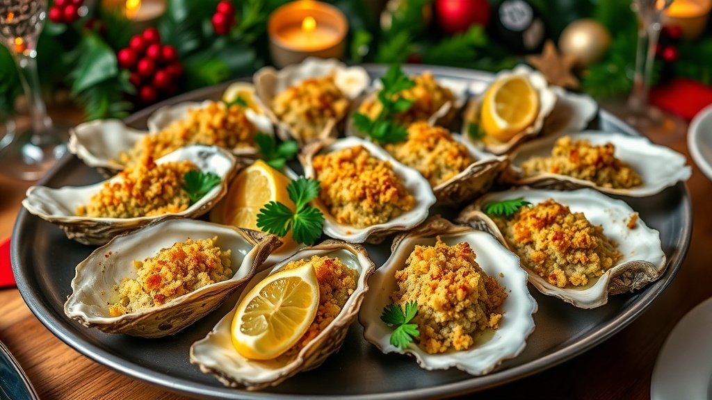 Oysters Rockefeller