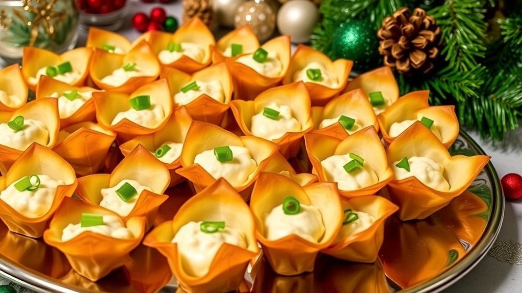 Crab Rangoon Cups