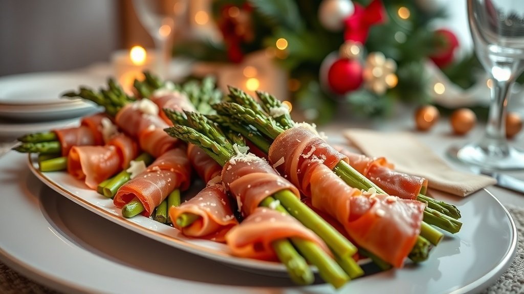 Prosciutto-Wrapped Asparagus Bundles