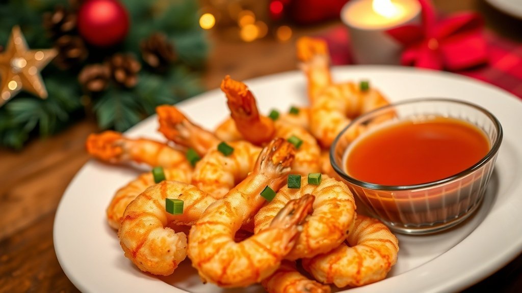 Shrimp Tempura with Sweet Chili Sauce
