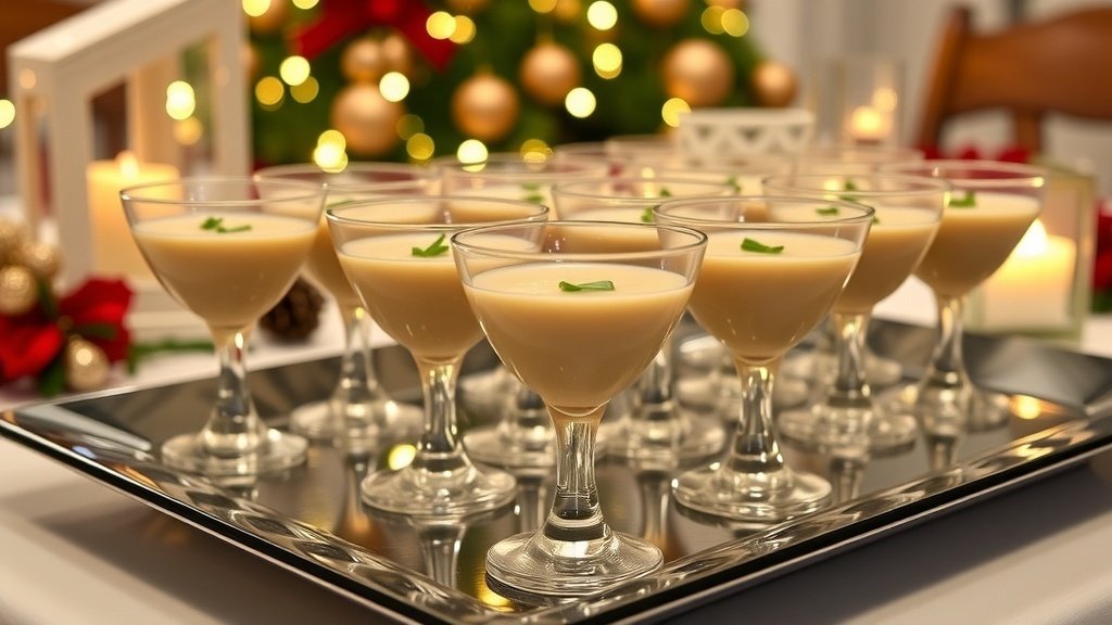 Crab and Corn Chowder Shooters